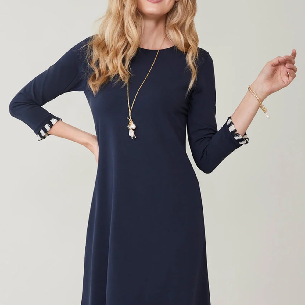 Spartina 449 Black Island Fringe Dress